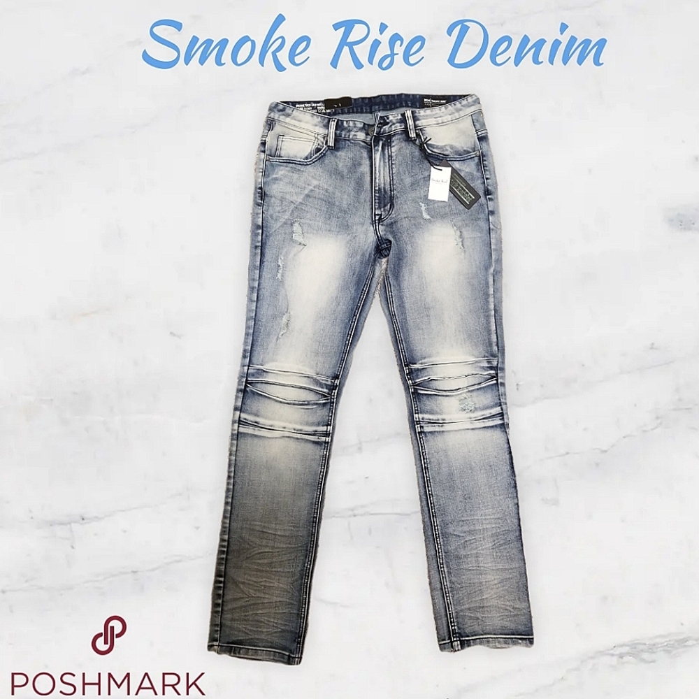 Smoke Rise Denim Fashion Jeans!